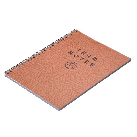 Basketball Team Notes  Notitieboek (Linkerzijde)