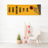 Basketball Team Yellow Spandoek (Insitu)