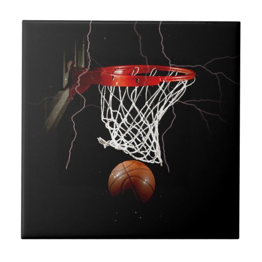 Basketball Tegeltje (Voorkant)