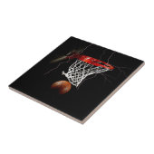Basketball Tegeltje (Zijkant)