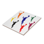 BASKETBALL TEGELTJE (Zijkant)