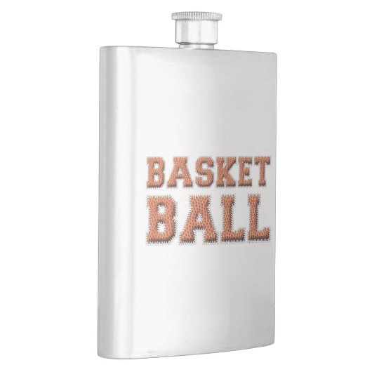 Basketball-tekst Flacon (Rechts)