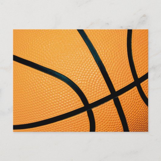 Basketball Text - Briefkaart (Voorkant)