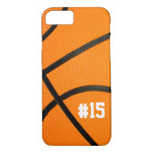 Basketball Texture Personalized # iPhone 7 hoesje (Achterkant)