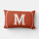Basketball Textured Sports Kussen (Achterkant)