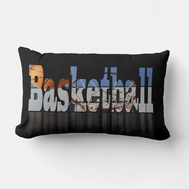 Basketball The Best Game, Lumbar Cushion Kussen (Voorkant)
