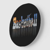 Basketball The Best Game, Wall Clock Grote Klok (Hoek)