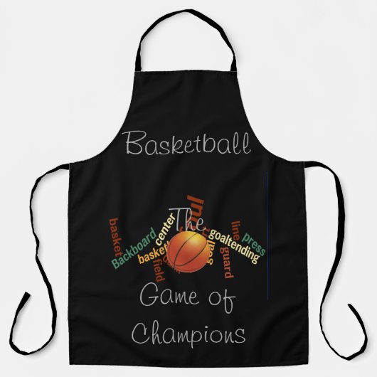 Basketball The Game of Champions Banner Schort (Voorkant)