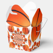 Basketball the Game of Champions Takeout Favor Box Bedankdoosjes (Geopend)