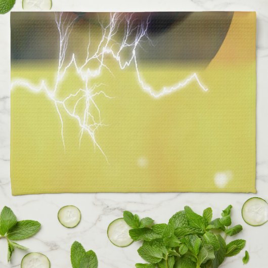 Basketball Theedoek (Gevouwen)