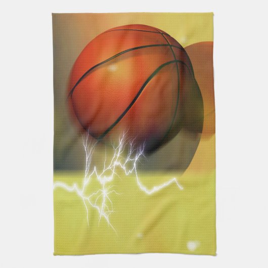 Basketball Theedoek (Verticaal)