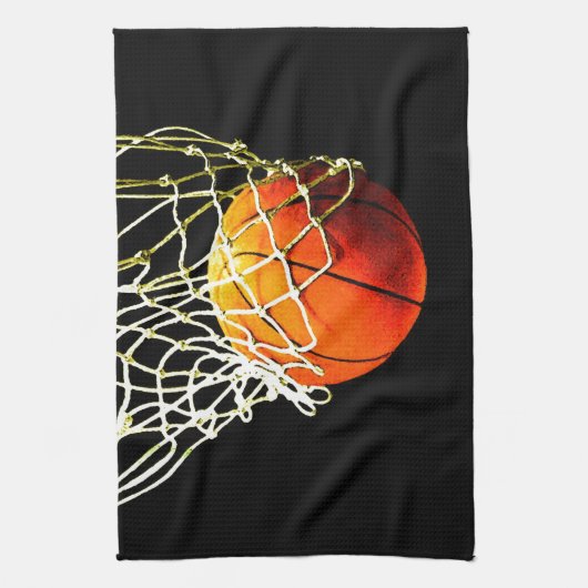 Basketball Theedoek (Verticaal)