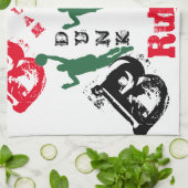 BASKETBALL THEEDOEK (Gevouwen)