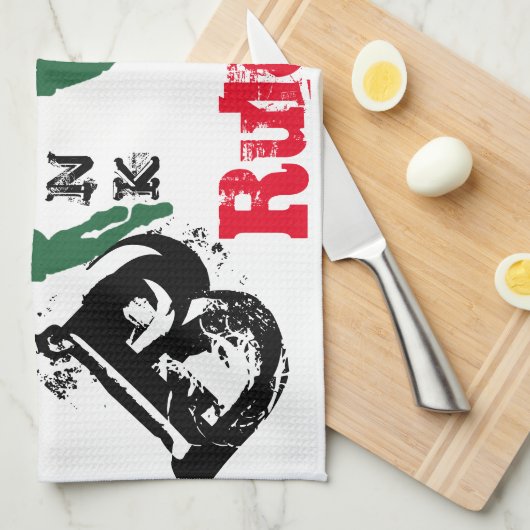 BASKETBALL THEEDOEK (Quarter Fold)