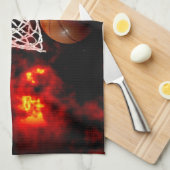 Basketball Theedoek (Quarter Fold)