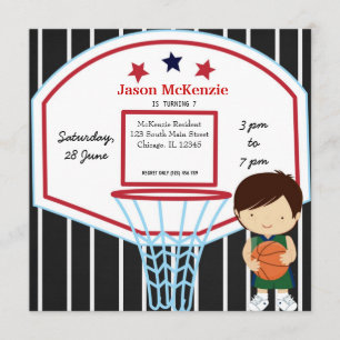 Basketball-thema Kaart