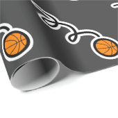 Basketball-thema pakpapier (Rol Hoek)