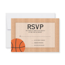 Basketball ThormBar Mitzvah RSVP