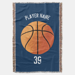 Basketball () Throw Blanket Deken