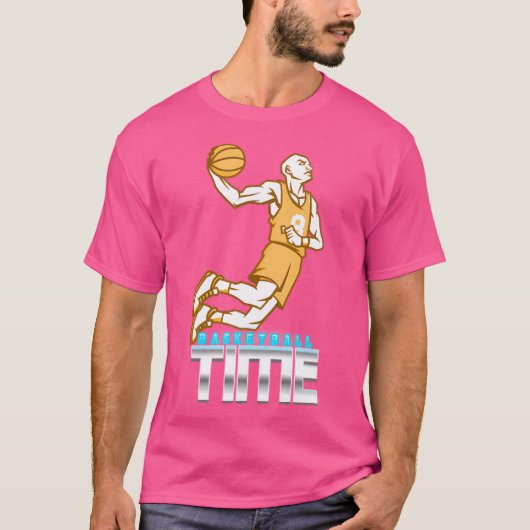 Basketball Time T-shirt (Voorkant)