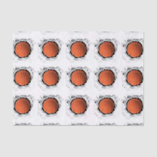 Basketball Tissuepapier (Voorkant)