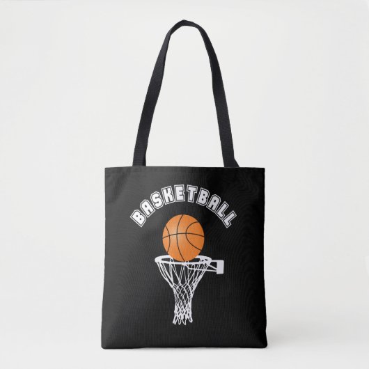Basketball Tote Bag (Voorkant)