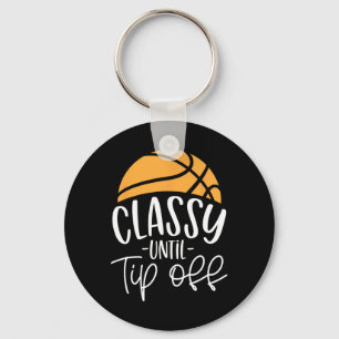 Basketball-touringcar tot aan het uiteinde sleutelhanger
