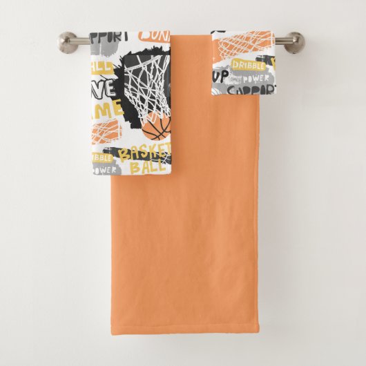Basketball Towel Set Bad Handdoek (Insitu)