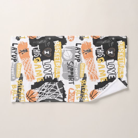 Basketball Towel Set Bad Handdoek (Handdoek)