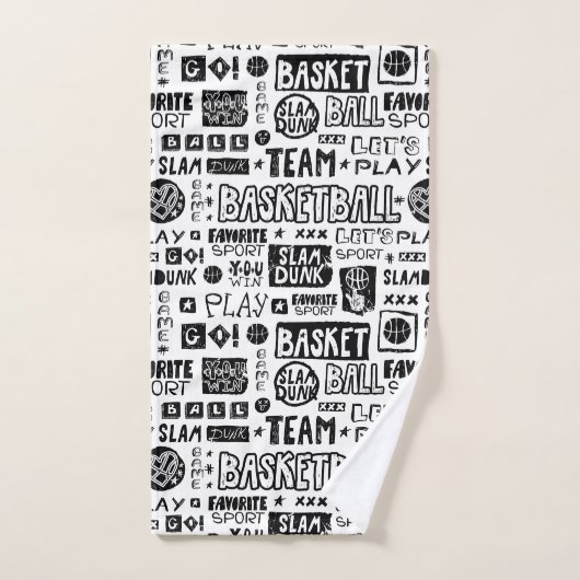 Basketball Towel Set Bad Handdoek (Handdoek)