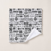 Basketball Towel Set Bad Handdoek (Wasdoekje)