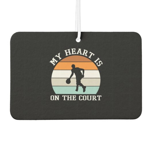 Basketball trainer luchtverfrisser (Voorkant)