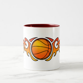 Basketball Tribal Flames Oranje Mok