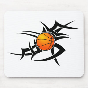 Basketball Tribal Mousepad Muismat