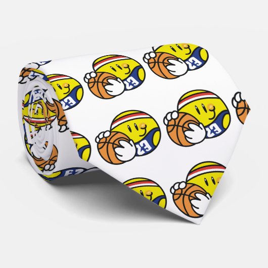 Basketball Tshirts en cadeaus Stropdas (Opgerold)