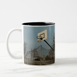 Basketball Tweekleurige Koffiemok