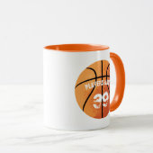 Basketball () tweetone koffie Mok (Voorkant rechts)