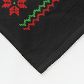 Basketball Ugly Christmas Sweater Srts Player Ligh Fleece Deken (Hoek)