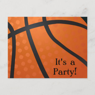 Basketball Uitnodiging