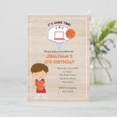 Basketball-uitnodigingen - Alle sterren voor jonge Kaart (Staand voorkant)