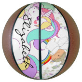 Basketball Unicorn Angel Stars Basketbal (Verticaal)