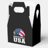 Basketball USA Support the Team Tshirt USA Flag Dr Bedankdoosjes (Geopend)