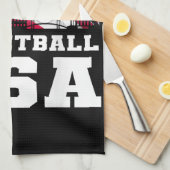 Basketball USA Support the Team Tshirt USA Flag Dr Theedoek (Quarter Fold)