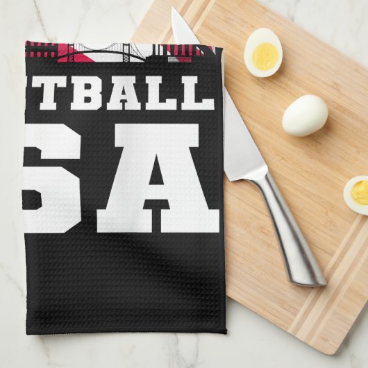 Basketball USA Support the Team Tshirt USA Flag Dr Theedoek (Quarter Fold)