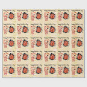 Basketball Valentijnsdag van Player met liefde Cadeaupapier (Vlak)