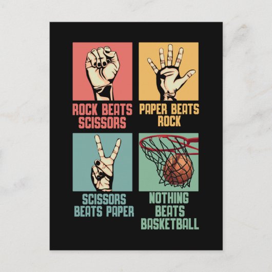 Basketball verslaafd aan Basketball Athlete Briefkaart (Voorkant)