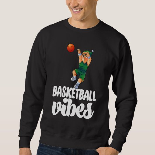 Basketball Vibes Gnome  Basketball Game Celebratio Trui (Voorkant)