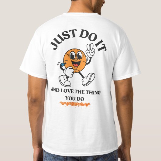 Basketball Vibes T-shirt (Achterkant)