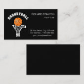 Basketball Visitekaartje (Voorkant / Achterkant)
