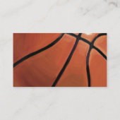Basketball Visitekaartje (Achterkant)